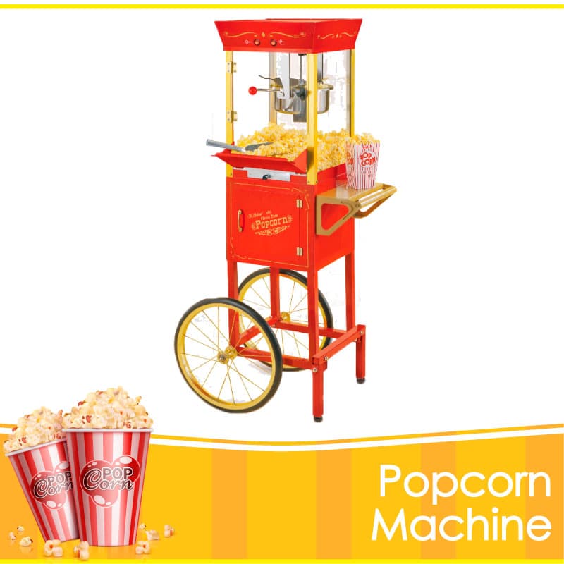 popcorn machine for rental