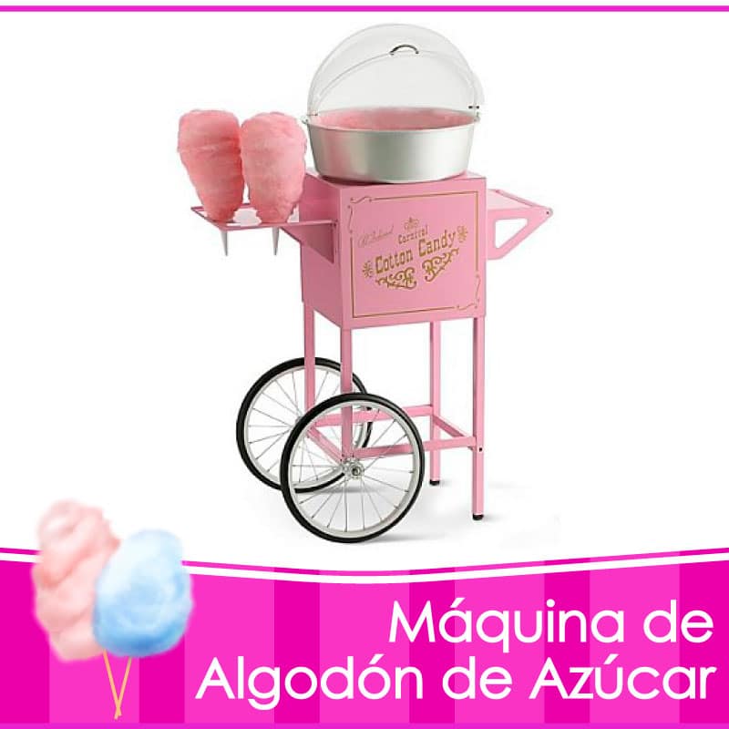 renta de máquina de algodón de azúcar