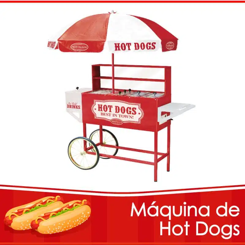 renta de máquina de hot dogs