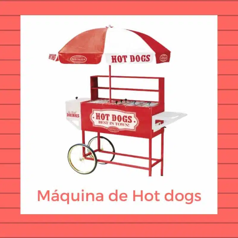MÁQUINA de Hot dogs