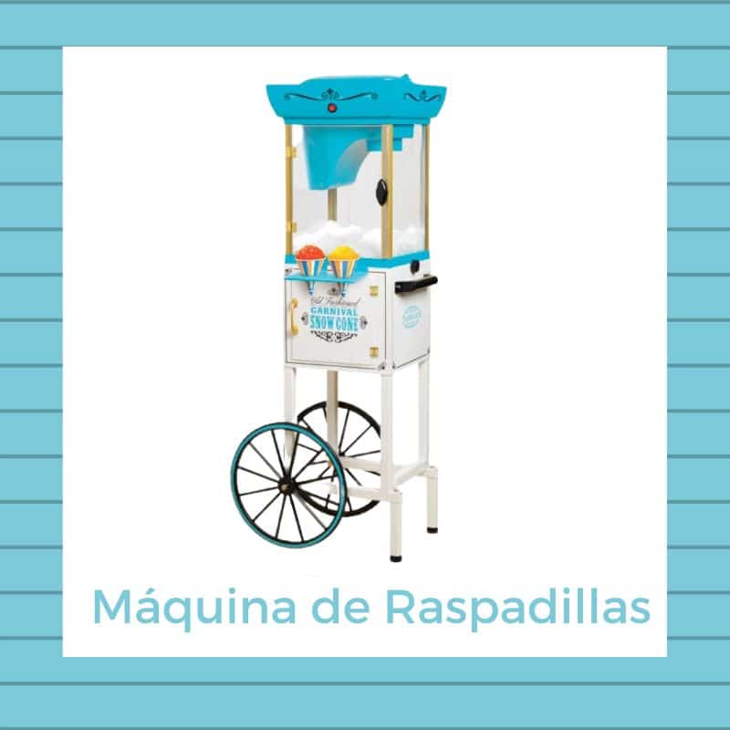 Máquina de raspadillas