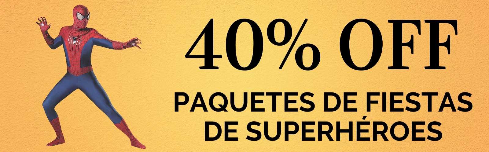 fiestas de superhéroes