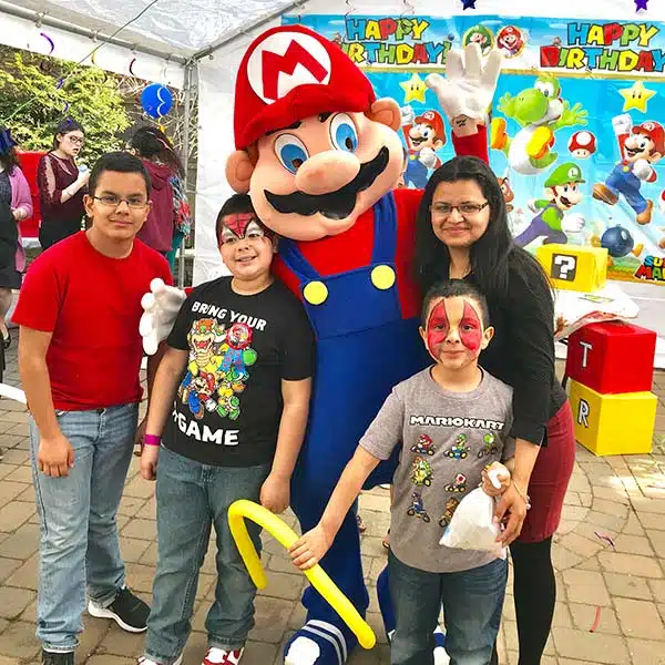 Mario Bros para fiestas infantiles