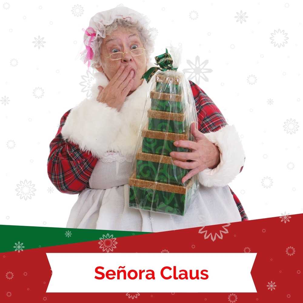 Contratar visita de Sra. Claus