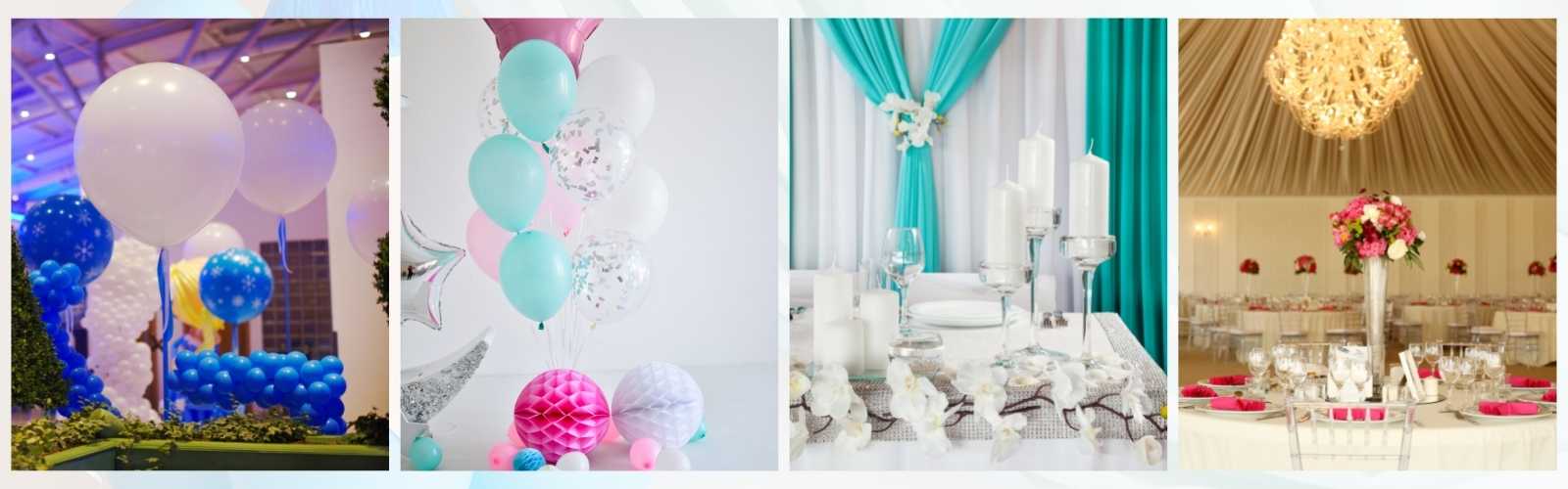 Decorations for events and parties in new york