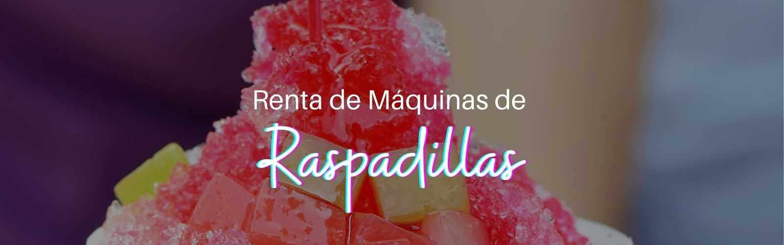 Renta de Máquina de Raspadillas Snow cone