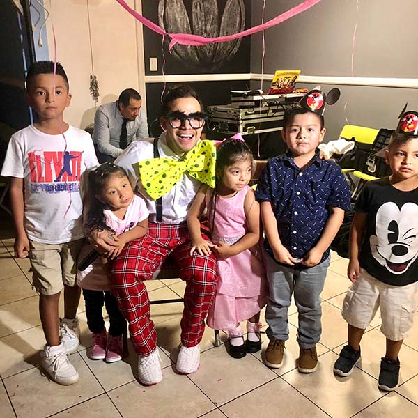 Clowns for catholic birthdays