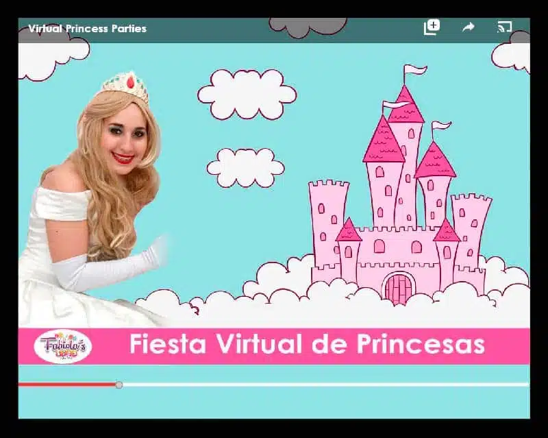 Fiesta Virtual de Princesas