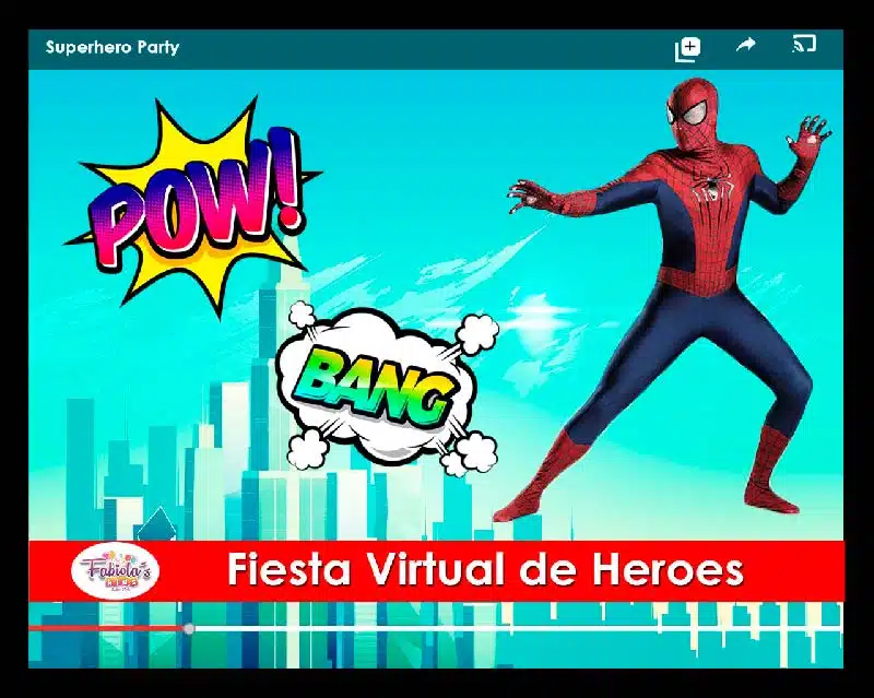 Fiesta Online de Superhéroes