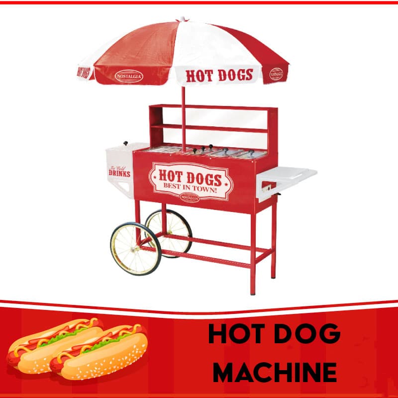 MÁQUINA DE PERRITOS CALIENTES