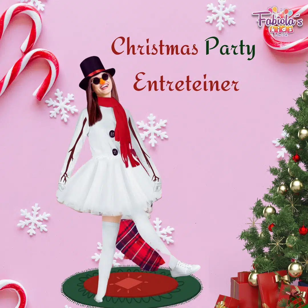 A person in a christmas costume