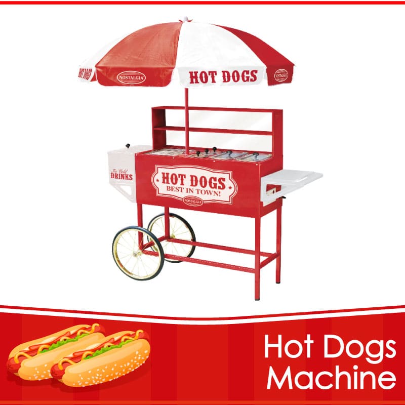 Hot dog machine rentals.